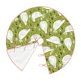 thumbnail image 3 of Bingfone Christmas Tree Skirt Mat Christmas Decoration Interior 48"-Lovely Chickens, 3 of 8