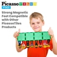 thumbnail image 3 of Juego de figuras magnéticas PicassoTiles de 8 piezas PTA03, 3 of 9