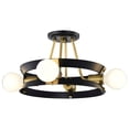 thumbnail image 2 of 60/7866 Nuvo Lighting Marsden - 4 Light Semi-Flush Mount In Contemporary Style-9.25 Inches Tall and 13.25 Inches Wide, 2 of 13