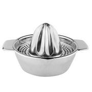 Binduo Stainless Steel Manual Orange Juicer Lemon Fruit Juice Squeeze Filter Bowl