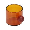 thumbnail image 3 of Glass Coffee Cup, 4 Ounce Mini Tea Cup With Wooden Handle For Coffee Beer Tea, 3 of 8