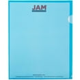 thumbnail image 2 of JAM Paper Plastic Sleeves, 9 x 11 1/2, Blue, 120/Pack, 2 of 3