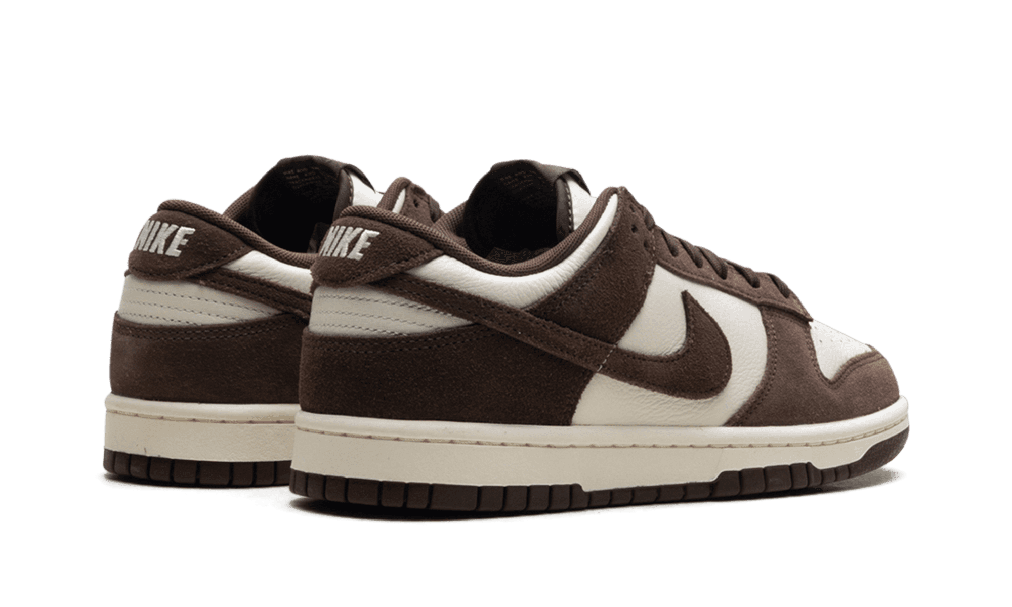 NIKE MENS Dunk Low Retro SE "Pale Ivory Baroque Brown" FQ8249 104 from Stadium Goods
