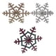 thumbnail image 2 of Cateissary Anillos para servilletas de copo de nieve plateados de aspecto bonito de acero inoxidable de 6 uds para una configuración de elegante Barra de herramientas Colores variados, 2 of 6