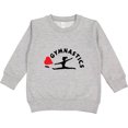 thumbnail image 2 of Inktastic I Love Gymnastics Toddler Sweatshirt, 2 of 4