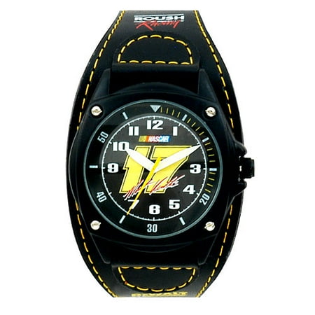 NASCAR Matt Kenseth Men's Water Resistant Sports Watch, Black Dial