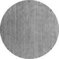 thumbnail image 1 of Ahgly Company Indoor Round Abstract Gray Contemporary Area Rugs, 4' Round, 1 of 1