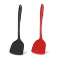 thumbnail image 2 of Espátula de silicona espesada, utensilios de cocina, espátula antiadherente resistente a altas temperaturas para cocinar en sartén, espátula de silicona para cocinar en el hogar, 2 of 4