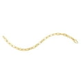 thumbnail image 2 of JewelStop 14K Yellow Gold Polished Finish Mariner Link Necklace with Lobster Clasp - 18", 2 of 4