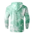 thumbnail image 4 of Hpapadks Men Hoodie Athleisure Drawstring Hoodies Pullover with Pocket Lightweight Long Sleeve Tie Dye Print Mens Sweatshirts, 4 of 5
