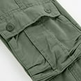 thumbnail image 6 of TXGREN Cargo Pants for Men Men's Work Pants Hiking Cargo Pants Six Pockets Outdoor Ripstop Multi Pockets Breathable Cotton Pants Size:29-44, 6 of 9
