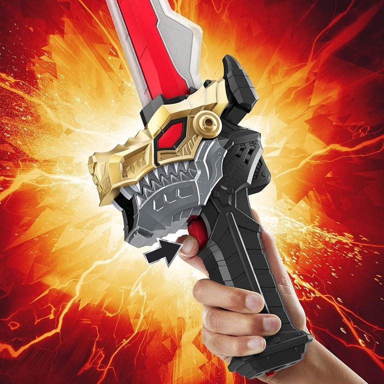 Hasbro Power Rangers Dino Fury Saber Toy with Morpher Collection