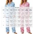 thumbnail image 3 of Stamzod Button Up Pajamas for Women Fall Fashion Cute Bow-Printed Long Sleeve Shirt Pants Lounge Set Women's Pajama Sets, 3 of 6