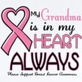 thumbnail image 2 of CafePress - In My Heart 2 (Grandma) PINK Infant Bodysuit - Baby Light Bodysuit, Size Newborn - 24 Months, 2 of 4