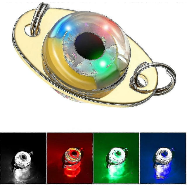 10 Pieces Led Fishing Lures Fishing Spoons Lighted Bait Flasher