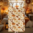 thumbnail image 4 of WDOBM Warm Blanket, Plush Blanket, Thickened Velvet Four-Season Sofa Throw Blanket, Pumpkin Blanket, Static Resistant Blanket for Sofa Throw Blanket, 4 of 7