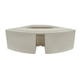 thumbnail image 3 of Wise BM11028-1B-990 Premier Series Pontoon 28-Inch Radius Corner Seat Base Only, Platinum, 3 of 5