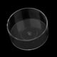 thumbnail image 5 of Paquete de 6-60 unidades de 10 vasos de plástico transparente para velas, bonitos recipientes para cera de velas ronda 36mm, 5 of 7
