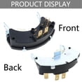 thumbnail image 3 of BIBABLYKE Replacement Accessories DurableCar Gear ShiftsSwitch 4 Terminal Neutral Floor ShiftsSafety Compatible for 1993380, 3 of 7