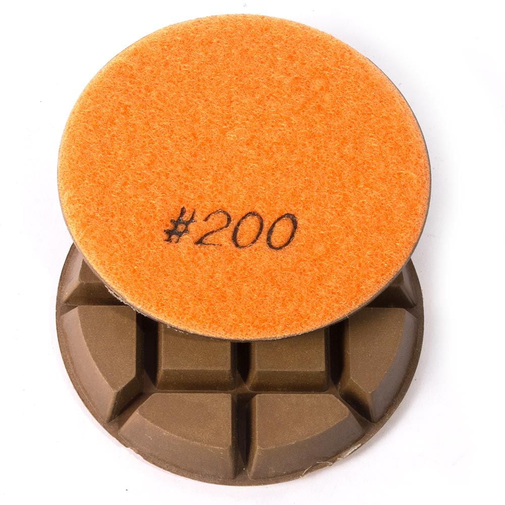 Specialty Diamond 3200FPAD Resin Dry/Wet Floor Pad, 3' 9mm Thick, 200 Grit