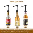 SUGARMOM Coffee Syrup Pump Compatible with Torani DaVinci Jordans
