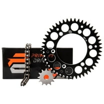 Primary Drive Alloy Kit & X-Ring Chain Black Rear Sprocket For KTM 200 MXC 1999-2003