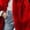 A_Red, variant on Women Faux Fur Coat Long Sleeve Fluffy Jacket Open Front Fuzzy Winter Warm Lapel Shaggy Coats Outerwear Cute Overcoat Red XL
