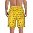 thumbnail image 3 of Kdxio Funny Ducks Pattern Mens Casual Shorts - Drawstring Summer Beach Sports Shorts for Men, 3 of 5