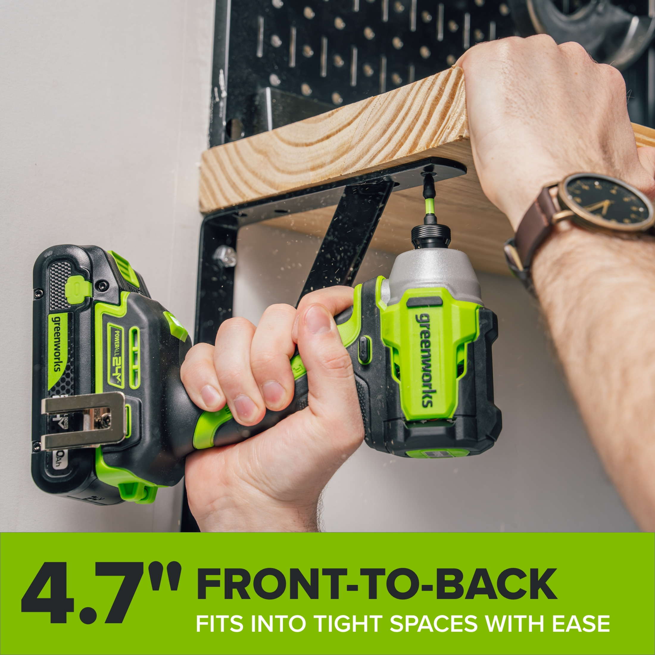 Greenworks PowerAll 24V Impact Driver Kit photo 3