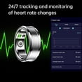thumbnail image 4 of ZOUSSIQI Smart Rings for Men & Women, NFC Fitness Ring with Sleep Body Temperature Monitoring Step Counter Function, IP68 Electronic Gadgets for Video Scrolling Page Flipping (18) CA919-90800, 4 of 9