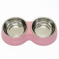 thumbnail image 3 of FurNest Bowl Stainless Steel Pet Feeder - 2-in-1 Wide Flat Food & Water Dish, Non-Spill Design, Whisker-Friendly for Cats & Small, 3 of 9