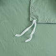 thumbnail image 6 of JML 2 Piece Luxury Soft Washed Brushed Microfiber Duvet Cover Set, Twin, Green, 6 of 6