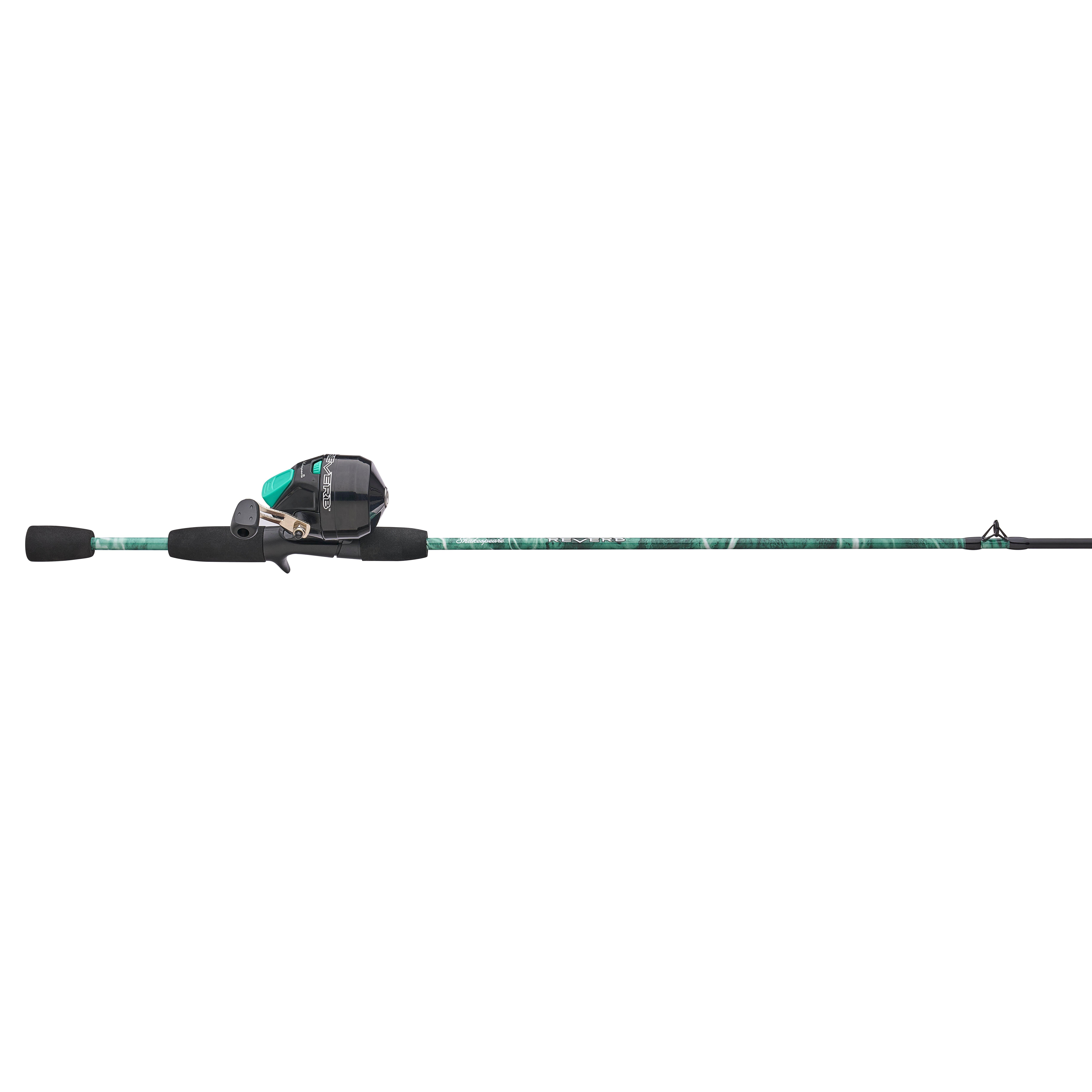 Shakespeare Reverb Mossy Oak Spincast Reel and Fishing Rod Combo Kit