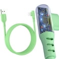 thumbnail image 2 of 5A Charging Cable Mobile Phone USB Elbow Data Transmission Cable Phone Elbow Charging Cord 0.25m for iOS, 2 of 9