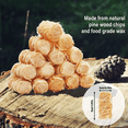 thumbnail image 5 of HGD Fire Starter - Waxed Wood Wool Rolls - Natural Fire Starters for Camping, BBQs, Campfires, Wood Stoves, Fire Pits, and Grills - Weather-Resistant for Indoor & Outdoor, 5 of 6