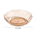 thumbnail image 3 of Leodye 1PCS Fruit Snack Plate Home Living Room Exquisite Smooth High grade Coffee Table Candy Snack Placement Plate -9.84*9.84*2.36in, 3 of 6