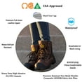 thumbnail image 2 of Tiger Safety Women's CSA Waterproof Steel Toe Safety Work Boots 888, 2 of 6