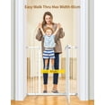InnoTruth Baby Gate for Stairs and Doorways 29" 39.6", Extra 36" Tall