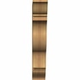 thumbnail image 2 of Ekena Millwork 6"W x 26"D x 34"H Funston Traditional Rough Sawn Bracket, Western Red Cedar, 2 of 13