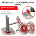 thumbnail image 3 of Lttoisl Diamond Cutting Disc Set for Mini Drill, 40mm Blades for Wood, Stone, Plastic & Soft Metal Cutting in DIY Projects, Rotary Tool Accessories for Precise Engraving & Crafting Tasks, 3 of 8