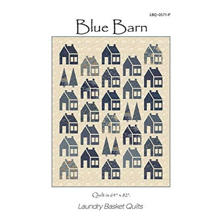 Blue Barn Quilt Pattern by Laundry Basket Quilts 64