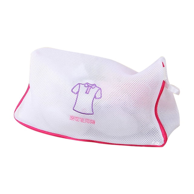 Agiferg Embroidered Fine Mesh Thickening Laundry Bag For Bra And Underwear