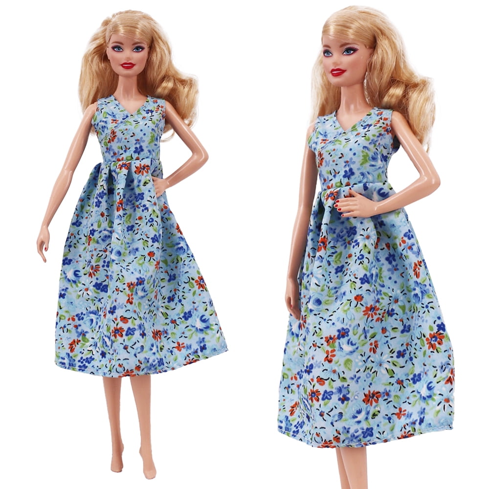 Jolie Poupee Robe Longuette pour 30 cm Accessoires de Vetements Barbie 1 6 BJD Blyth Jouets pour Filles Cadeau d Anniversaire