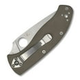 thumbnail image 2 of Spyderco Knives Spyderco Tenacious Brown 3.35 Inch Partially Serrated Satin Leaf SPC122GBNM4PS, 2 of 2