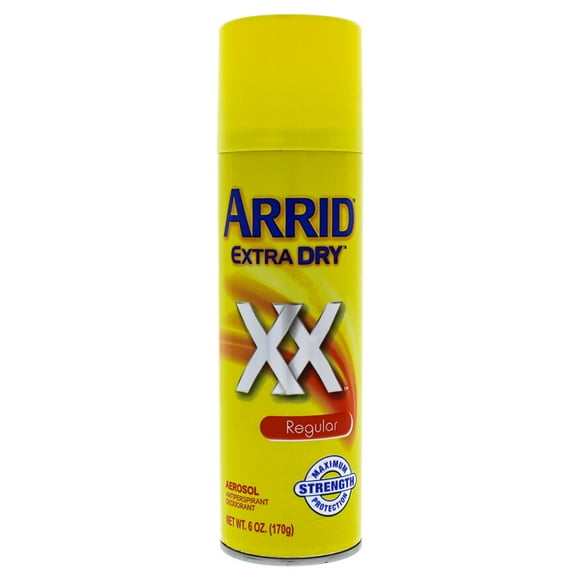 Spray Déodorant Régulier Extra Sec de Arrid - Spray Déodorant de 6 oz