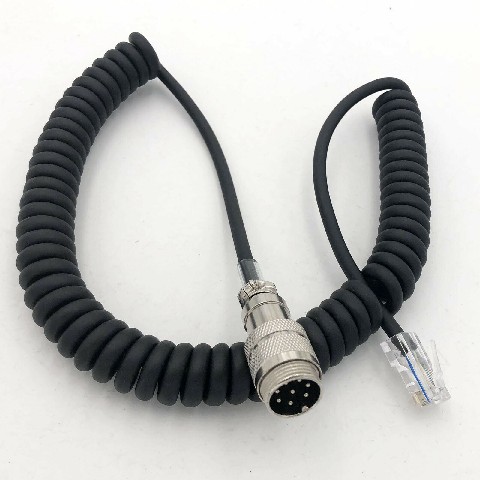 Yaesu FT-450 FT-991A FT-817ND FT-857D FT-897D Microphone Curly Cord Extension