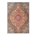 thumbnail image 2 of 2â€™ x 10â€™ Rustic Orange Medallion Runner Rug, 2 of 8