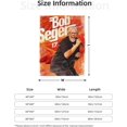thumbnail image 4 of Bobs Music Seger Flannel Blanket Air Conditioning Blanket Nap Blanket Sofa Throw Blanket Throw Blankets 80"X60", 4 of 6