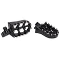 thumbnail image 3 of Motorcycle Wide Foot Pegs Pedals Footrests Nonslip CNC Aluminum Alloy for Z50R XR50R XR70R XR80R XR100R CRF80F CRF100F, 3 of 9