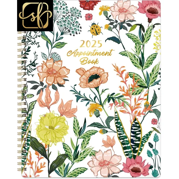 2025-2026 Appointment Book/Planner - 2025-2026 Daily Hourly Planner, Jul 2025 -